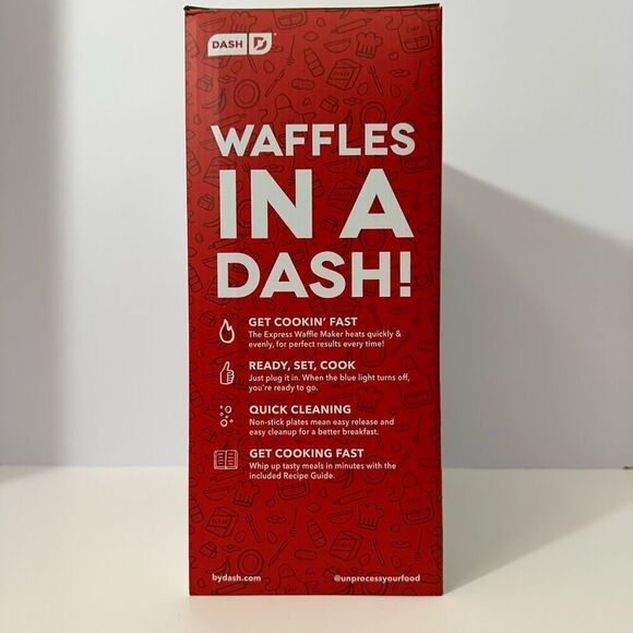 Dash Express Waffle Maker Non-stick Waffle Maker - Picture 3 of 8